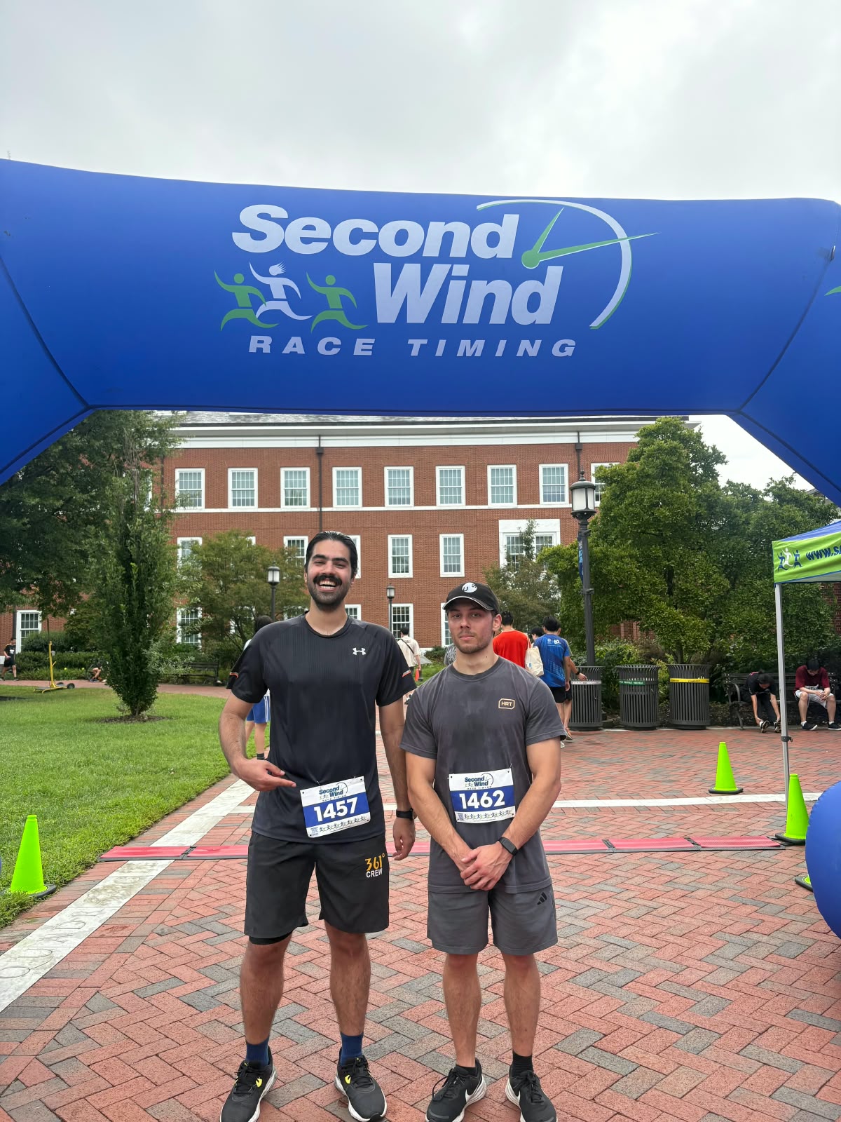 Lab members at the 5 km run in Baltimore